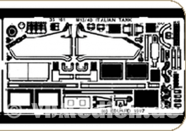 Eduard 35161, M-13/40 für TAMIYA, 1/35