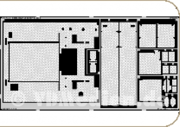 Eduard 35631, Faun SLT 56 floor plates für TRUMPETER, 1/35