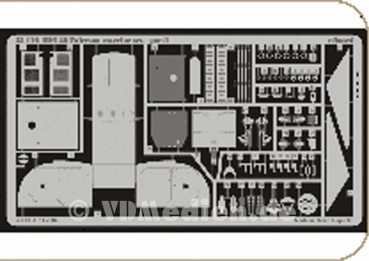 Eduard 32116, MiG-29 Fulcrum exterior fitting for REVELL, 1/32