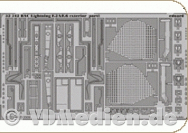 Eduard 32242, BAC Lightning F.2A/F.6 exterior für TRUMPETER, 1/32