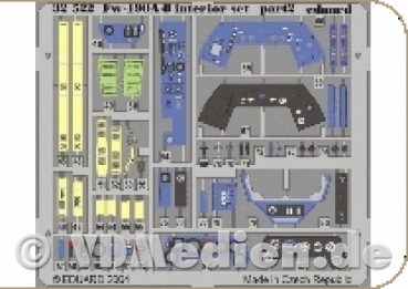 Eduard 32522, Fw 190A-8 interior für HASEGAWA, 1/32