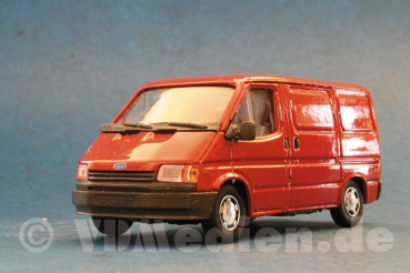 Ford Transit, rot, geschlossen, M 1:35 Schabak 1300/1301