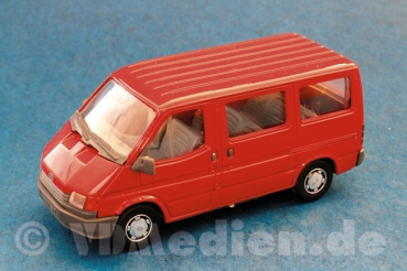 Ford Transit, rot, Fenster, M 1:35 Schabak 1300/1301