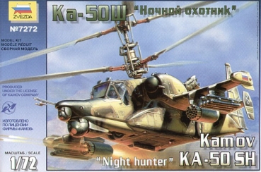Kamov Ka-50 SH Night Hunter, Zvezda 7272, M 1:72