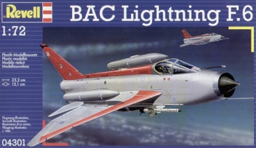 Lightning F.6, Revell 4301, M 1:72