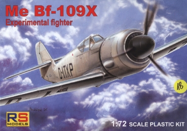 Me Bf-109X Experimental Fighter, RS Models 92051, 1:72