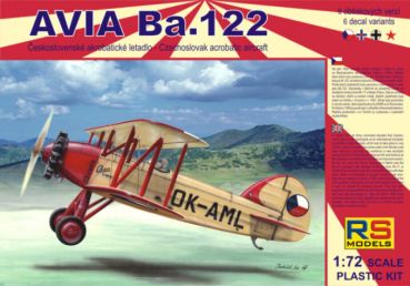 AVIA BA. 122, RS Models, 1:72 (92054)