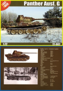 Panther Ausf. G - Best-Preis 72002, 1:72