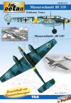 Trojca Im Detail Messerschmitt Bf 110 (mit Zusatzheft)