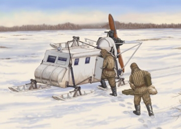 1:35 Soviet NKL-16 Aerosan, Trumpeter 2337