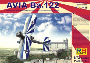 Avia Ba. 122, RS Models, 1:72, (92056)