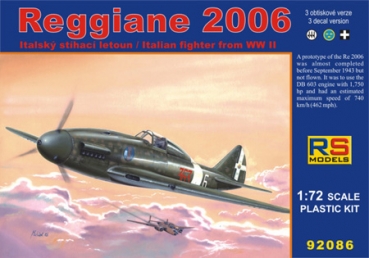 Reggiane 2006 Italian Fighter WWII RS Models, 1:72, (92086)