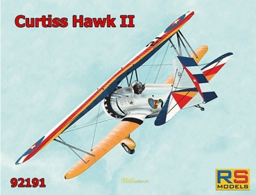 Curtiss Hawk II, RS Models, 1:72, (92191)