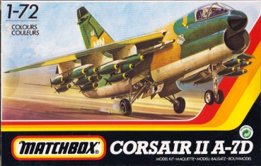 Corsair II A-7D - Matchbox 40101, Maßstab 1:72 Rarität!