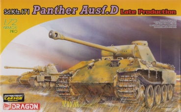 Sd.Kfz.171 Panther Ausf.D Late Production Dragon 7506 1:72