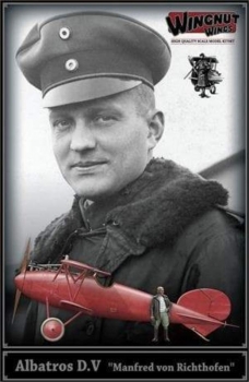 Wingnut Wings 1:32 Albatrox D.V Manfred von Richthofen Modellbauflugzeug 1. Weltkrieg