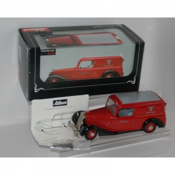 Schuco 00031: Deutsche Reichspost 1:18 Limitiert Aufziehuhrwerk! Mercedes 170 V