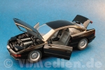 BMW 850i, Schwenkscheinwerfer, schwarz metallic, M 1:24 Schabak 1630